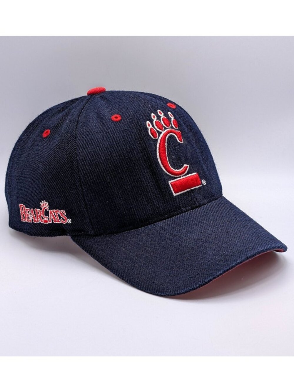 Cincinnati Bearcats Unisex Adult Adjustable Hat Cap Black Red Strap Back NCAA UC